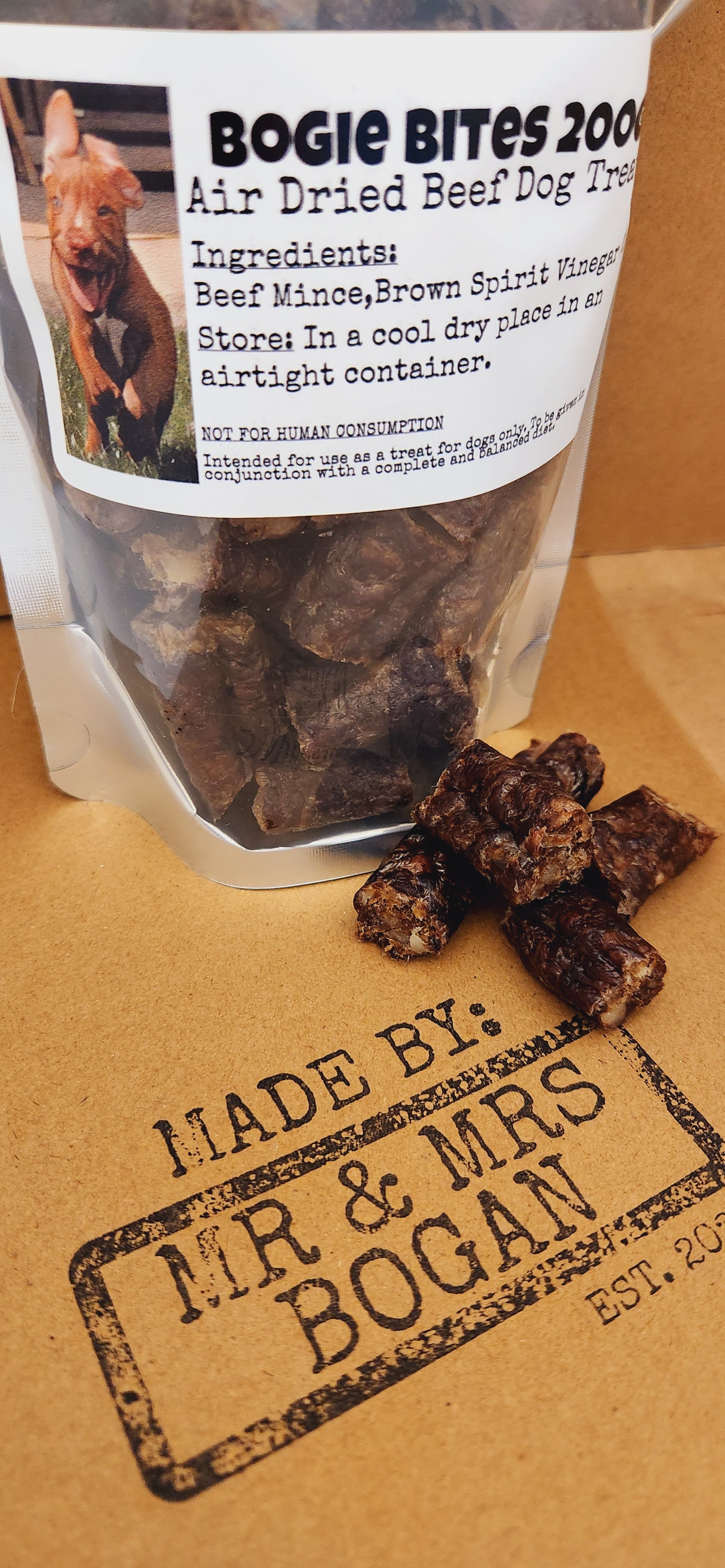 Bogan Biltong 'Bogie Bites' 200g | Bogan Biltong Traditional South ...